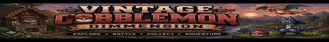 Vintage Cobblemon banner Vintage Cobblemon Minecraft server banner