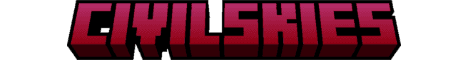 Civil Skies banner Civil Skies Minecraft server banner