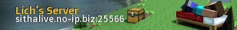 Lichs Server banner Lichs Server Minecraft server banner