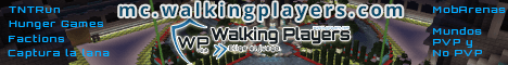 WalkingPlayers banner WalkingPlayers Minecraft server banner