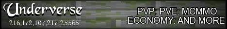 Underverse banner Underverse Minecraft server banner