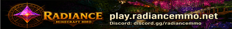 RadianceMMO banner RadianceMMO Minecraft server banner