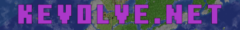 kevolve.net banner kevolve.net Minecraft server banner