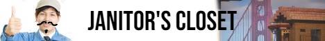 Janitors Closet banner Janitors Closet Minecraft server banner