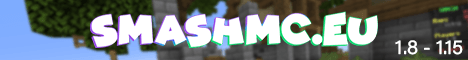 SmashMC banner SmashMC Minecraft server banner