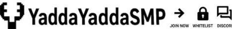 Yadda Yadda SMP banner Yadda Yadda SMP Minecraft server banner