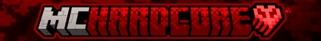 MCHardcore banner MCHardcore Minecraft server banner