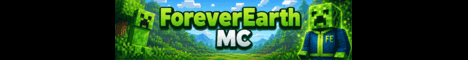 ForeverEarth MC banner ForeverEarth MC Minecraft server banner