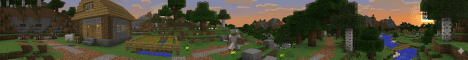 Default Survival banner Default Survival Minecraft server banner