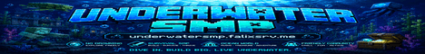 underwater SMP banner underwater SMP Minecraft server banner