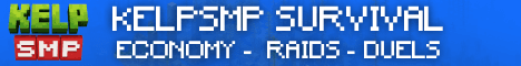 KelpSMP banner KelpSMP Minecraft server banner