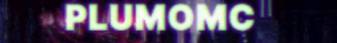 PlumoMC banner PlumoMC Minecraft server banner