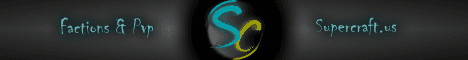 Supercraft banner Supercraft Minecraft server banner