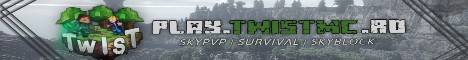 TwistMC banner TwistMC Minecraft server banner