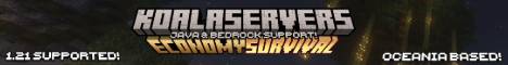 KoalaServers banner KoalaServers Minecraft server banner