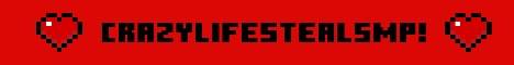 CrazyLifestealSMP banner CrazyLifestealSMP Minecraft server banner