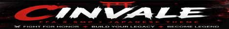 Cinvale banner Cinvale Minecraft server banner