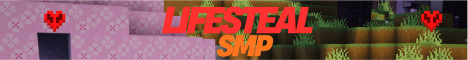 Lifesteal Anarchy banner Lifesteal Anarchy Minecraft server banner