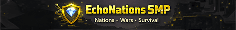 EchoNations SMP banner EchoNations SMP Minecraft server banner