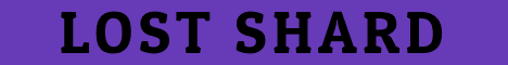 Lost Shard banner Lost Shard Minecraft server banner