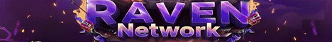 RavenNetwork banner RavenNetwork Minecraft server banner