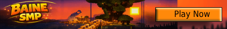 Baine SMP banner Baine SMP Minecraft server banner