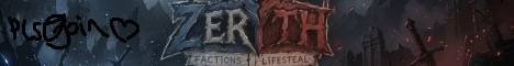 Zeryth SMP banner Zeryth SMP Minecraft server banner