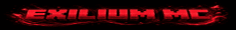 ExiliumMC banner ExiliumMC Minecraft server banner
