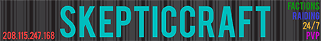 SkepticCraft banner SkepticCraft Minecraft server banner
