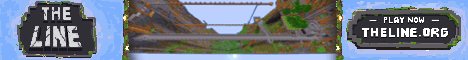 TheLine banner TheLine Minecraft server banner