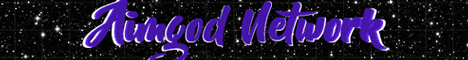 Aimgod Network banner Aimgod Network Minecraft server banner