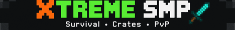 XTREME banner XTREME Minecraft server banner
