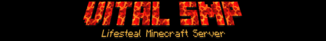 Vital SMP banner Vital SMP Minecraft server banner