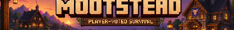 Mootstead banner Mootstead Minecraft server banner