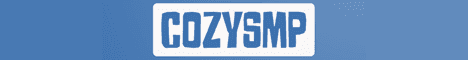 CozySMP banner CozySMP Minecraft server banner