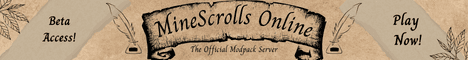 MineScrolls Online RPG banner MineScrolls Online RPG Minecraft server banner