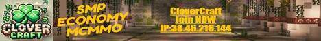 CloverCraft banner CloverCraft Minecraft server banner
