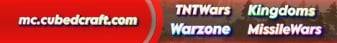CubedCraft banner CubedCraft Minecraft server banner
