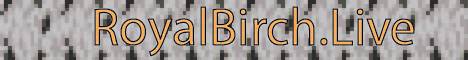 Royal Birch banner Royal Birch Minecraft server banner