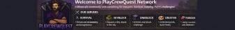 PlayCrewQuest.com banner PlayCrewQuest.com Minecraft server banner