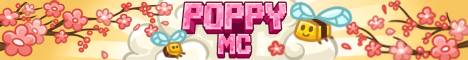 PoppyMC banner PoppyMC Minecraft server banner