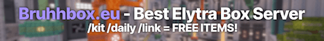 Bruhhbox banner Bruhhbox Minecraft server banner
