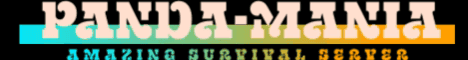 Panda Mania SMP banner Panda Mania SMP Minecraft server banner