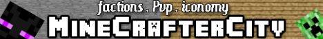 MineCrafterCity banner MineCrafterCity Minecraft server banner