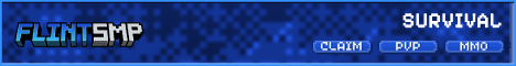 FlintSMP banner FlintSMP Minecraft server banner