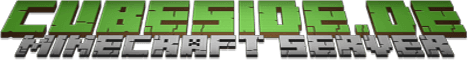 Cubeside.de banner Cubeside.de Minecraft server banner