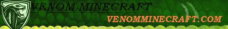 Venom Minecraft banner Venom Minecraft Minecraft server banner
