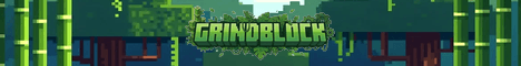 Grindblock banner Grindblock Minecraft server banner