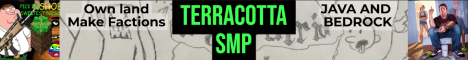 Terracotta SMP banner Terracotta SMP Minecraft server banner