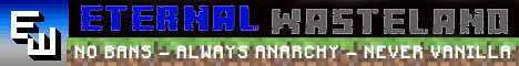 Eternal Wasteland banner Eternal Wasteland Minecraft server banner